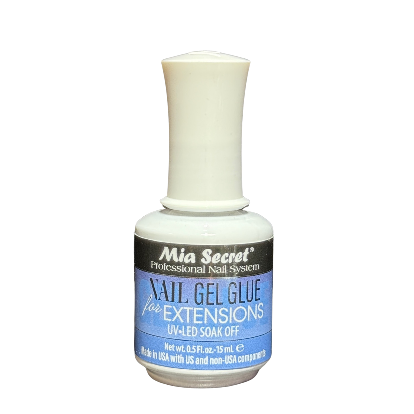Mia Secret Nail Gel Glue for Extensions – 0.5 oz / 15mL