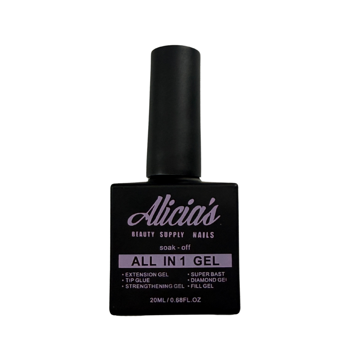 Alicia’s Beauty Supply Nails – Soak-Off All In 1 Gel (20ML)