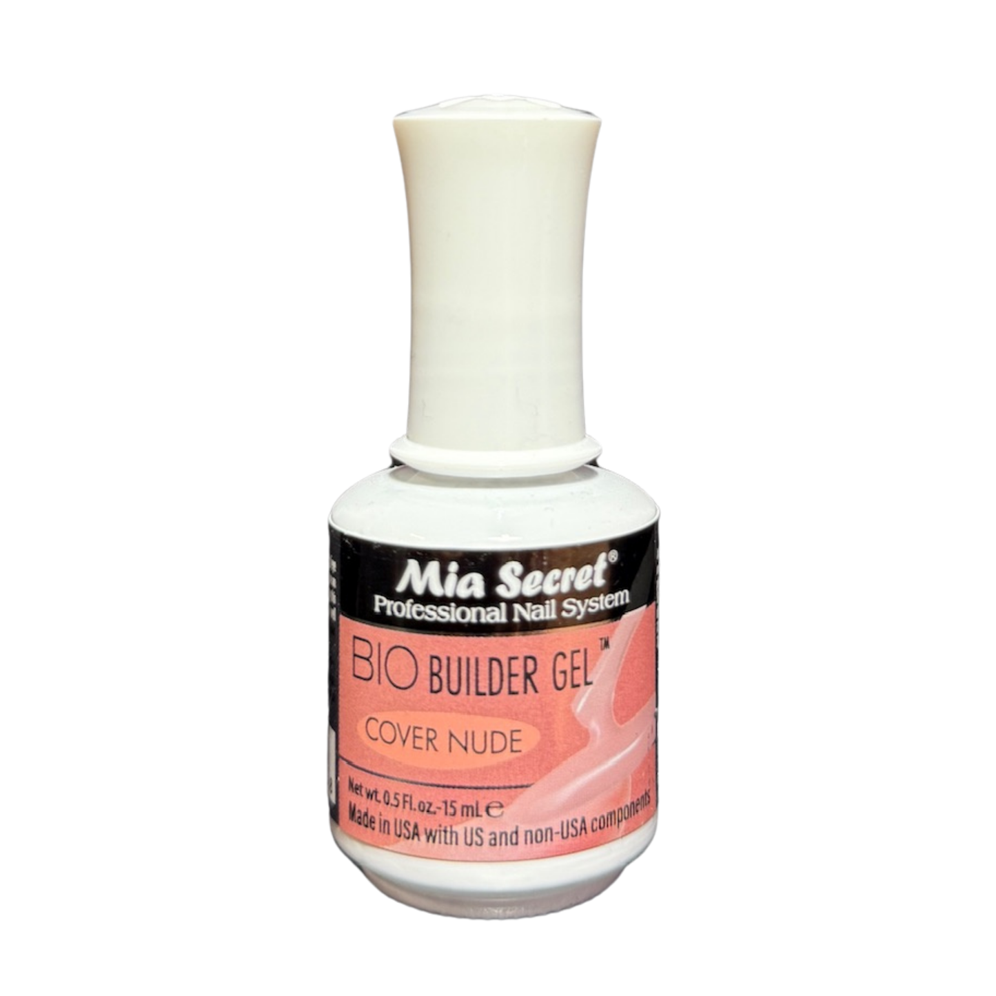 Mia Secret Bio Builder Gel – Cover Nude (0.5 fl oz / 15 mL)