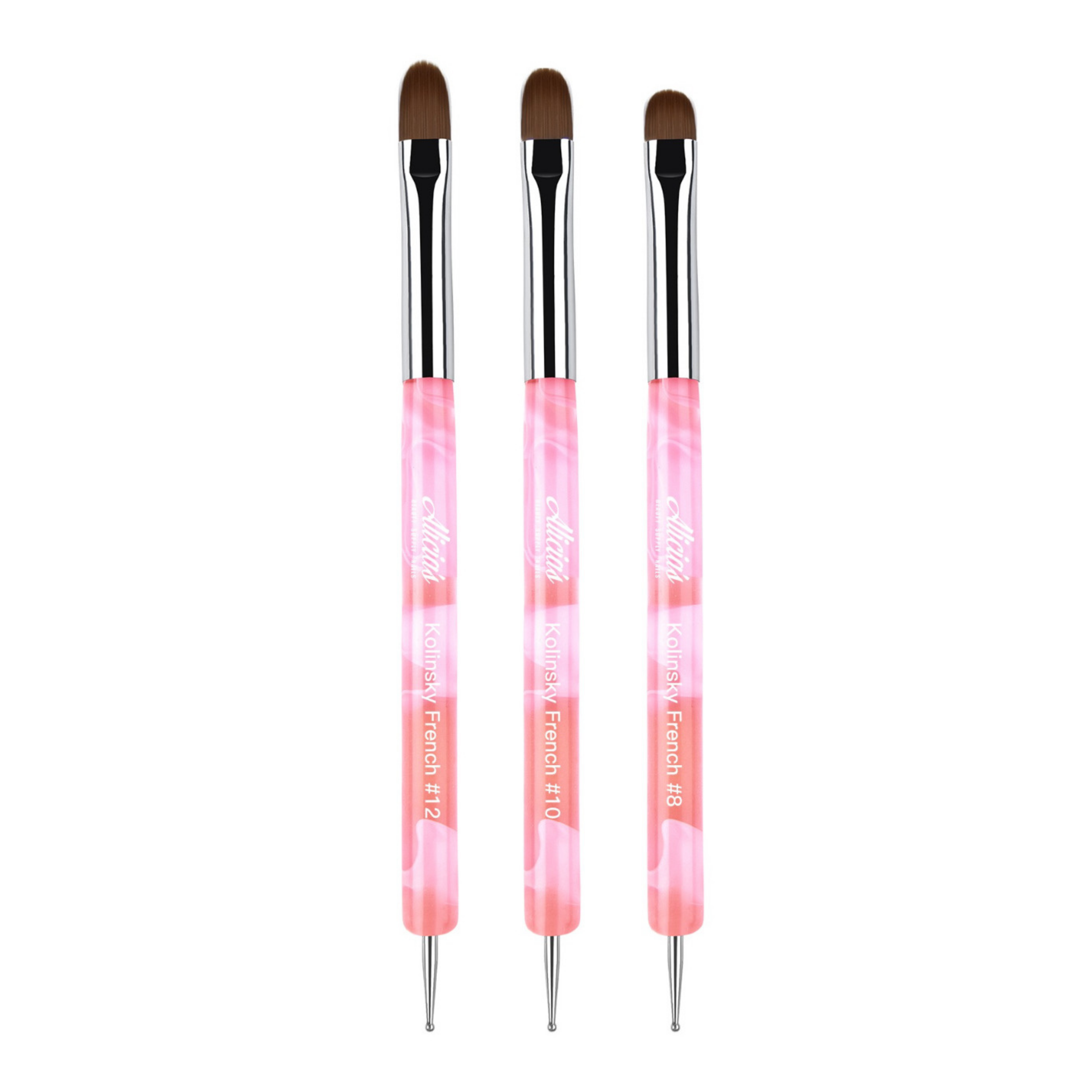 Alicia's Dual-Ended French Kolinsky Gel Brush – Alicia's Beauty