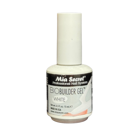 Mia Secret Bio Builder Gel – White (0.5 oz / 15mL)