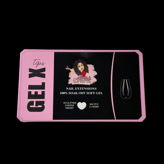 Sculpted Coffin Short Gel X Tips