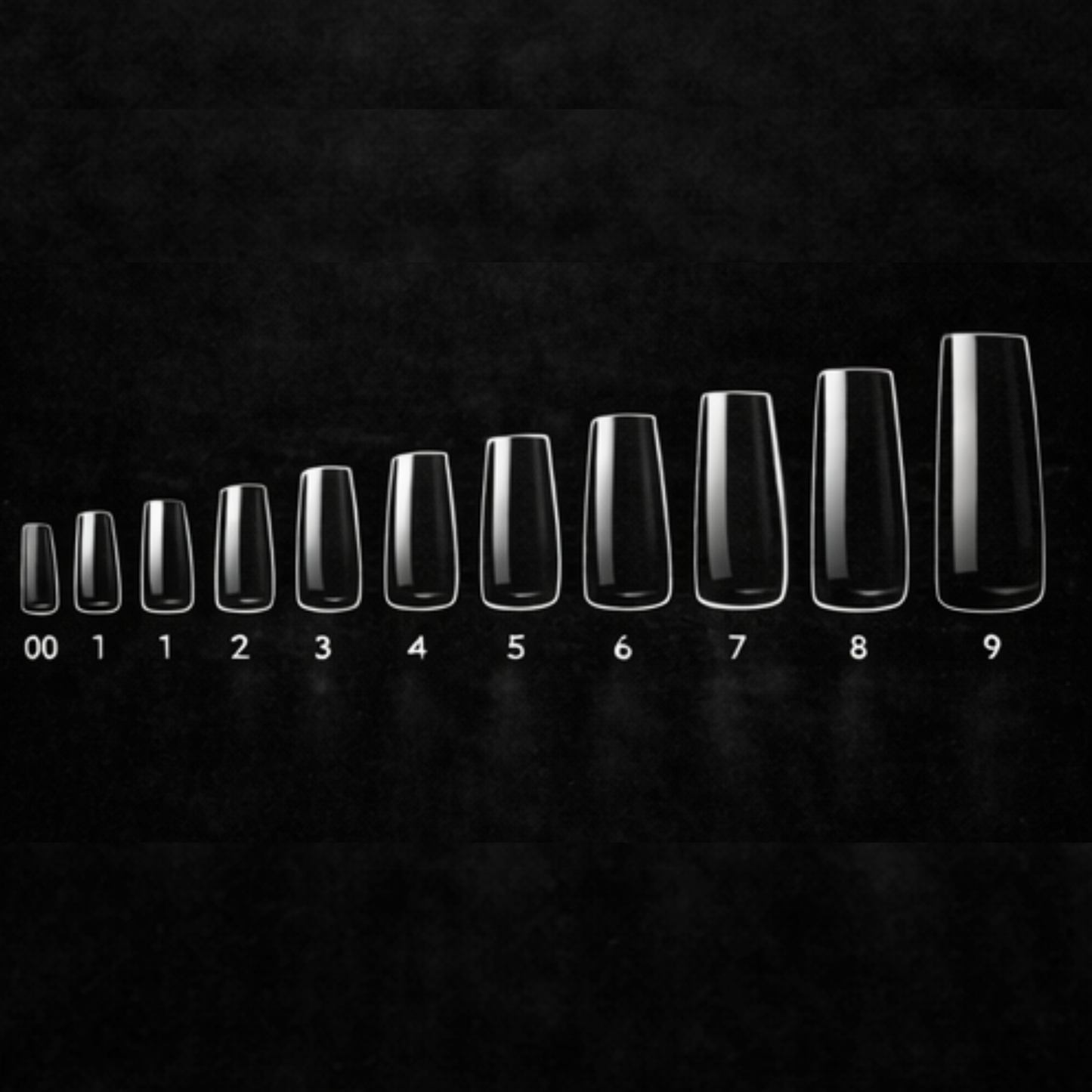 Sculpted Square Short Gel X Tips