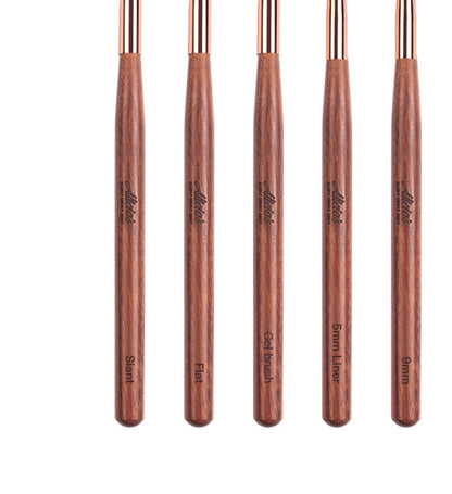 Alicia’s Kolinsky Acrylic Brush – Wooden Handle Collection