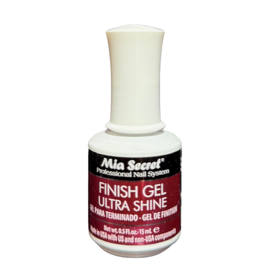 Mia Secret Finish Gel Ultra Shine – 0.5 fl oz (15 mL)