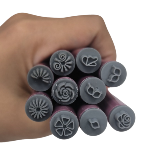 Nail Art Stamps – 10 Piece Set