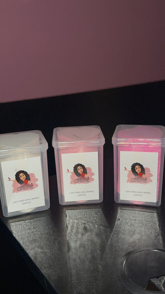 Heart Shaped Lint Free Wipes
